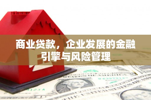 天水商业贷款，企业发展的金融引擎与风险管理