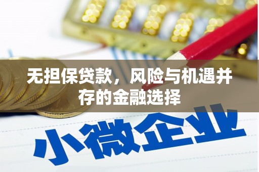天水无担保贷款，风险与机遇并存的金融选择