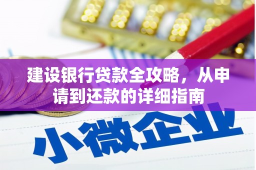 天水建设银行贷款全攻略，从申请到还款的详细指南