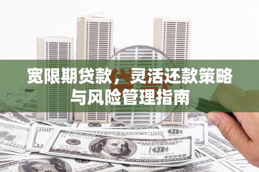 天水宽限期贷款，灵活还款策略与风险管理指南
