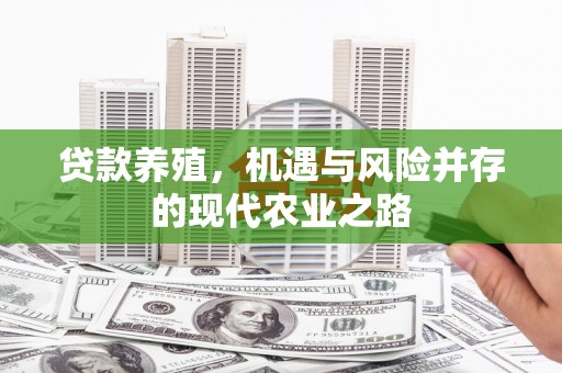 天水贷款养殖，机遇与风险并存的现代农业之路