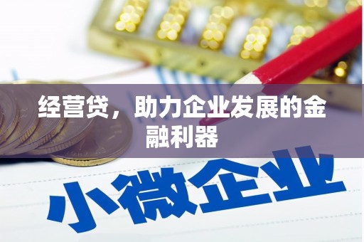 天水经营贷，助力企业发展的金融利器