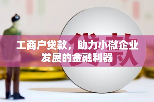 天水工商户贷款，助力小微企业发展的金融利器