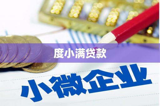 天水度小满贷款