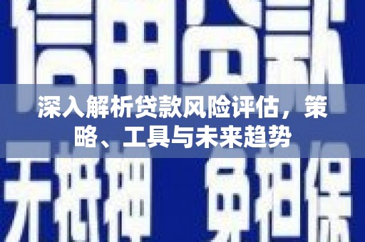 天水深入解析贷款风险评估，策略、工具与未来趋势