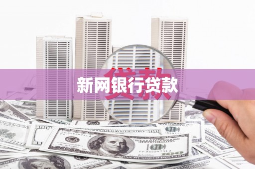 天水新网银行贷款
