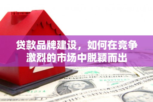 天水贷款品牌建设，如何在竞争激烈的市场中脱颖而出