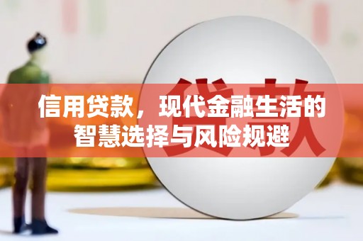 天水信用贷款，现代金融生活的智慧选择与风险规避