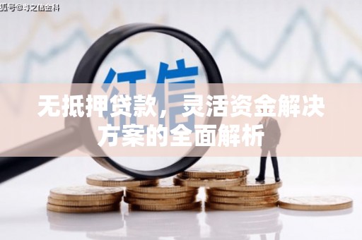 天水无抵押贷款，灵活资金解决方案的全面解析