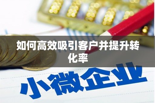 天水如何高效吸引客户并提升转化率