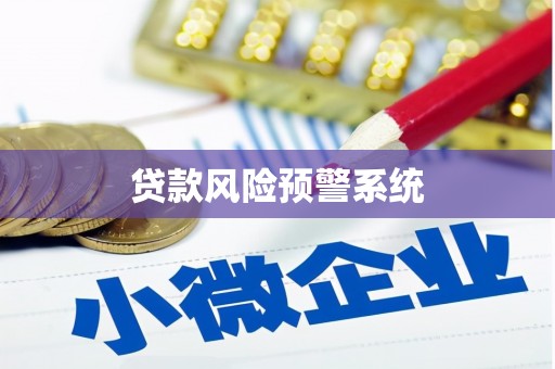 天水贷款风险预警系统