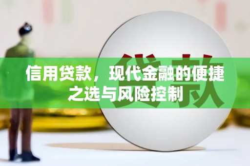 天水信用贷款，现代金融的便捷之选与风险控制