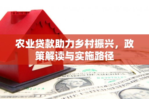 天水农业贷款助力乡村振兴，政策解读与实施路径
