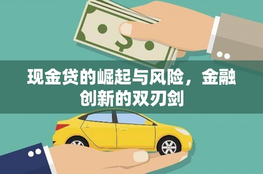 天水现金贷的崛起与风险，金融创新的双刃剑