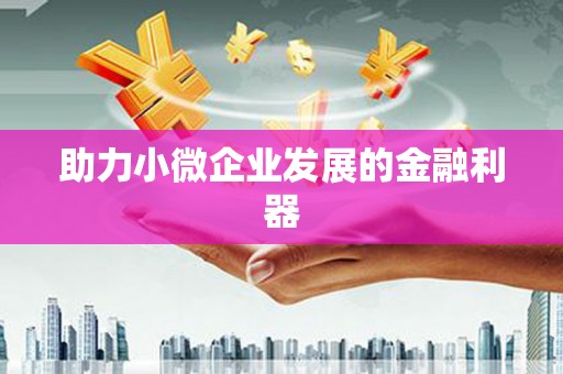 天水助力小微企业发展的金融利器