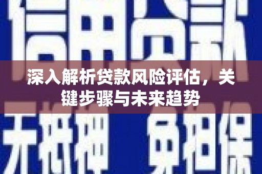 天水深入解析贷款风险评估，关键步骤与未来趋势