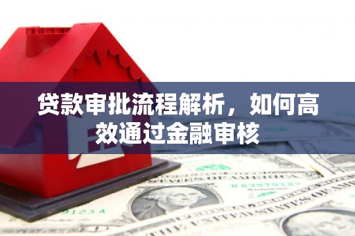 天水贷款审批流程解析，如何高效通过金融审核