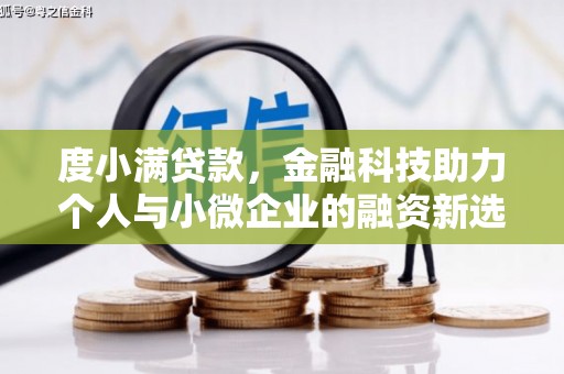 天水度小满贷款，金融科技助力个人与小微企业的融资新选择