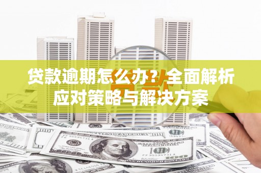 天水贷款逾期怎么办？全面解析应对策略与解决方案