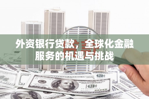 天水外资银行贷款，全球化金融服务的机遇与挑战