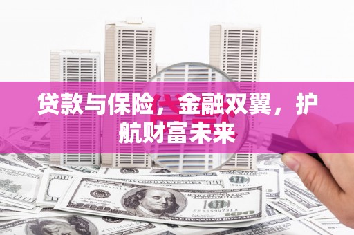 天水贷款与保险，金融双翼，护航财富未来