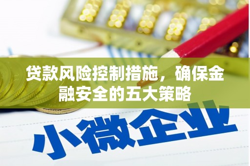 天水贷款风险控制措施，确保金融安全的五大策略