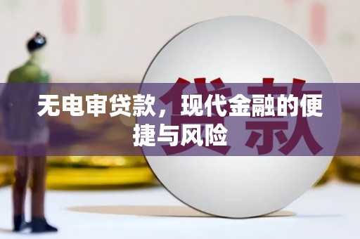 天水无电审贷款，现代金融的便捷与风险