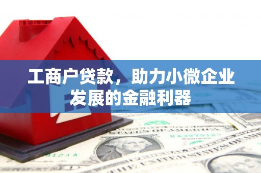天水工商户贷款，助力小微企业发展的金融利器