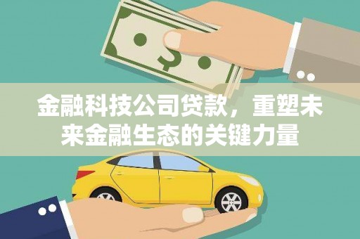天水金融科技公司贷款，重塑未来金融生态的关键力量
