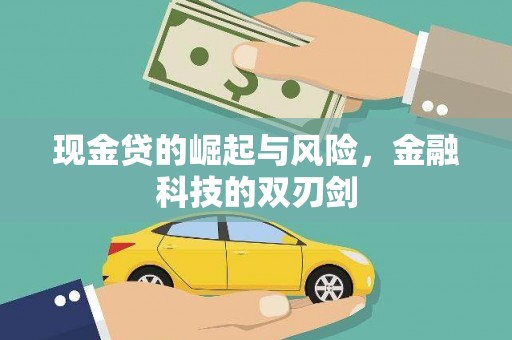 天水现金贷的崛起与风险，金融科技的双刃剑