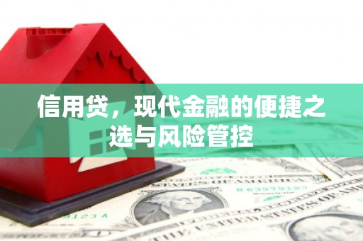 天水信用贷，现代金融的便捷之选与风险管控
