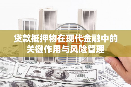 天水贷款抵押物在现代金融中的关键作用与风险管理