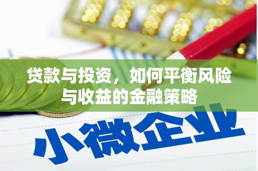 天水贷款与投资，如何平衡风险与收益的金融策略