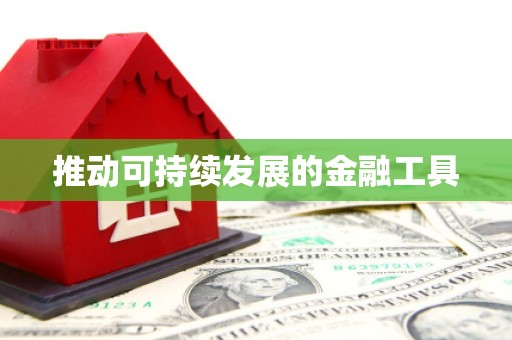 天水推动可持续发展的金融工具