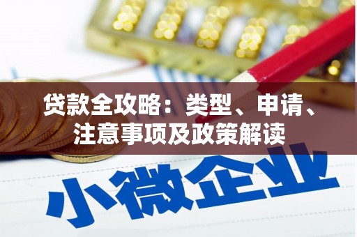 天水贷款全攻略：类型、申请、注意事项及政策解读