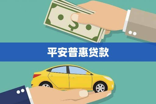 天水平安普惠贷款